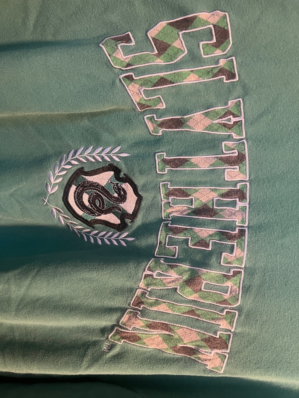 Slytherin Green Crewneck Sweater - Picture 2 of 6